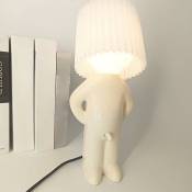 Lampe Veilleuse Naughty Boy Protection des Petit Homme Timide Lampe Créative Chambre Lampe De Table pour La Décoration De La Maison Couple Joli