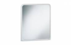 Miroir rectangulaire, modèle VELA blanc, accessoires
