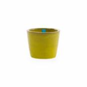 Pot de fleurs Pots / Grès émaillé - Ø 30 x H 25 cm / Fait main - Unopiu jaune en céramique