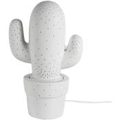 Signes Grimalt - Cactus lampe lampe à lampe Lampe de bureau blanc - 30x19x12cm - white