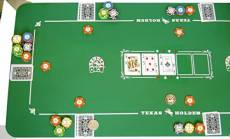 SPOT GAMES Tapis de Poker Studson 125x60 en néoprène