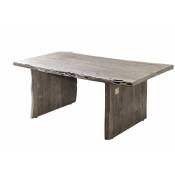 Table basse 120x60 Acacia laqué Gris taupe pure acacia 427 - gris