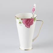 TouchLife - Ensemble tasse à thé en porcelaine avec