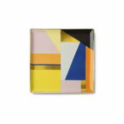 Vide-poche Bazaar / Coupelle - Porcelaine / 15,5 x 15,5 cm - Octaevo multicolore en céramique