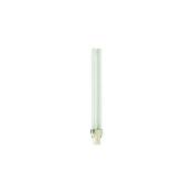 2 BROCHES simple tube d'éclairage basse énergie cfl 11 W G23 BLANC froid 10 000 HEURES - Philips