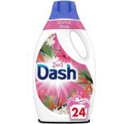 DASH 2en1 Lessive liquide Coquelicot & Fleurs de Cerisier