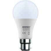 Debflex - ampoule A60 smd verre blanc B22 9W 2700K 810LM - 600434