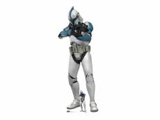 Figurine en carton – stormtrooper - armure clone phase 1 - star wars - hauteur 190 cm