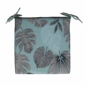 Galette de chaise outdoor tropical - Ether - 40 x 40