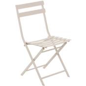 Hesperide - Chaise pliante Greensboro argile en acier traité en epoxy - Hespéride - Argile