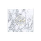 Inferramenta - Rouleau de 45x2,5 m de velours effet marbre glace en plastique auto-adhA sif