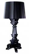 Lampe de table Bourgie / H 68 à 78 cm - Kartell noir en plastique