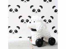 Noordwand fabulous world papier peint panda blanc 67100