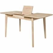 Petite table rectangulaire extensible 120 à 160 cm