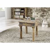 Table basse 45x45 Palissandre huil' Gris taupe leeds #25 - gris