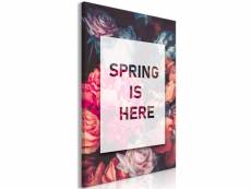 Tableau - spring is here (1 part) vertical [20x30]
