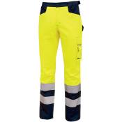 U-power - Pantalon de travail jaune haute visibilité beacon 3XL - Jaune - Jaune
