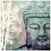 Zen Et Ethnique - Petit cadre bouddha 20 x 20 cm