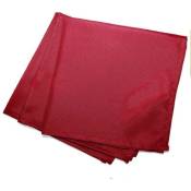 1001kdo - 3 Serviettes de table Rouge 40 x 40 cm