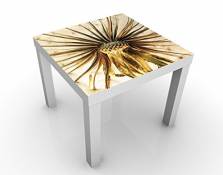 Apalis Table Basse Design Dandelion Close Up 55x55x45cm,