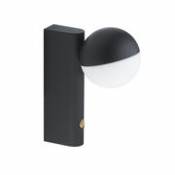 Applique avec prise Balancer MINI / Lampe de table - Orientable - Northern noir en métal