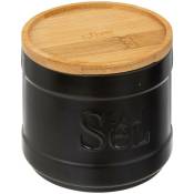 Boîte à sel naturéo en céramique noir - 5five