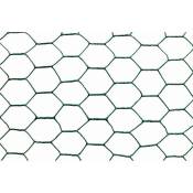 Catral - Grillage métal plastifié - Maille Hexagonale
