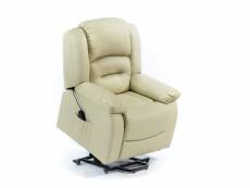 Ecode fauteuil de massage releveur maximum 9 modes de massage, système de levage par bouton avec usb, led, eco-8198up beige ECO-8198 UP B