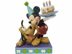 Figurine de collection happy birthday mickey et pluto