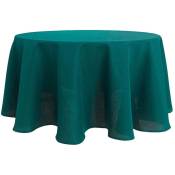 Nappe anti-tâches 160 cm 100% Polyester ronde Vert