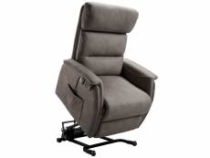 Pacios - fauteuil relax et releveur electrique gris