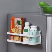 Réfrigérateur Organisateur de Support à épices Réfrigérateur magnétique à Un Niveau Support de Rangement latéral Cuisine pour étagères à