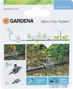 T-Stück Gardena, Micro-Drip-System, für Sprühdüsen, Quick & Easy, 4,6 mm (3/16"), 5 Stk