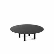 Table basse 01 Small / Ø 68 x H 20 cm - Acier - Serax noir en métal