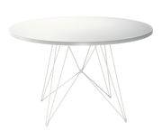 Table ronde XZ3 / Ø 120 cm - Magis blanc en métal