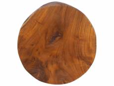 Vidaxl table de chevet 30x30x45 cm bois de teck massif