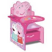 Arditex - Chaise de Rangement et Bureau - Peppa Pig