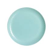 Assiette plate turquoise 25 cm