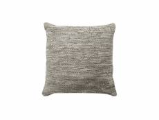 Coussin skin - 70 x 70 cm - gris taupe