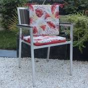 Galette de chaise outdoor exotique - Terracotta - 40 x 40cm