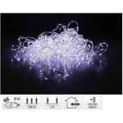 Guirlande soft wire 400 led blanc froid 8 fonctions 15m