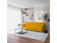 Homemania housse de protection ordinary - jaune - 220 x 270 cm