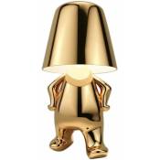 Keyoung - Golden Man Led Table Lamps Touch Control