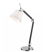 Lampe de table chromée 1 Ampoule