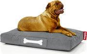 Pouf pour chien Doggielounge Large / Coton Stonewashed - 80 x 120 cm - Fatboy 80 x 120 cm x H 15 cm gris en tissu