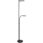 Steinhauer - lampadaire Turound - noir - métal - 2989ZW