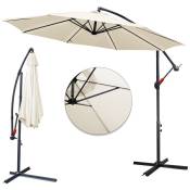 Swanew - 3m parasol parapluie de plage parapluie feu