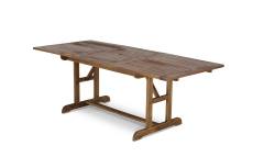 Table de jardin extensible en bois 150/210×90 cm