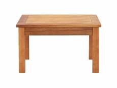 Vidaxl table basse de jardin 60x60x36 cm bois solide d'acacia 46004