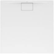 VILLEROY & BOCH - Receveur de douche Acrylique antidérapant - Architectura MetalRim - blanc - carré 900 x 900 x 15 mm